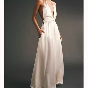 Free People Look Into The Sun Gown in ivory